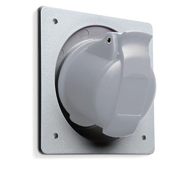 Industrial Socket Outlets Panel Mounting, 2P+E, 16 A, Isol. Transformer V image 1