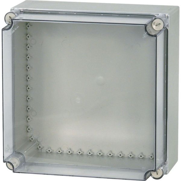 Insulated enclosure, smooth sides, HxWxD=375x375x225mm image 3