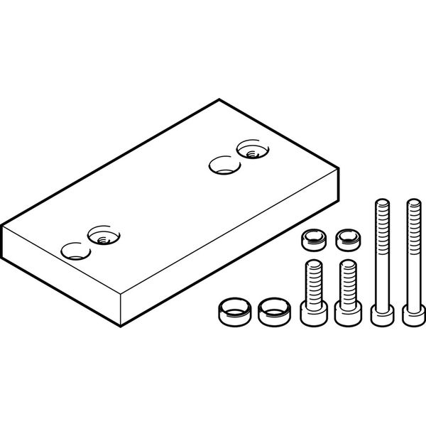 DHAA-D-H2-20/25-Q11-25 Adapter kit image 1