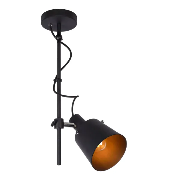 QUINNY Ceiling spot Light E27/40W H 50cm Black image 1