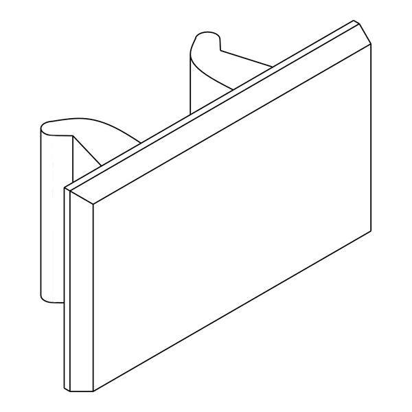 Harmony, Clip-in legends, for RSL/SSL sockets, plastic image 1