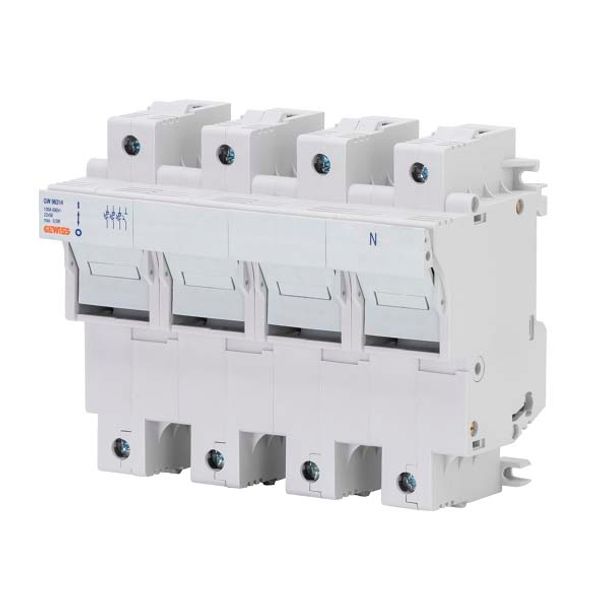 DISCONNECTABLE FUSE HOLDER - 3P+N 22X58 690V 100A - 8 MODULES image 2