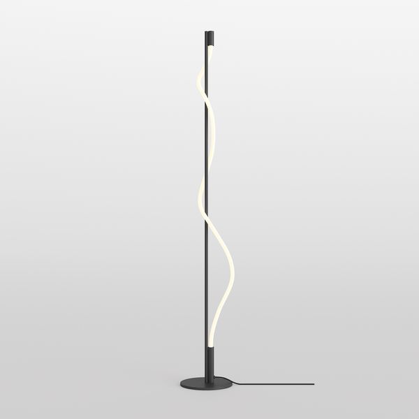 Modern Tau Floor lamp Black image 1