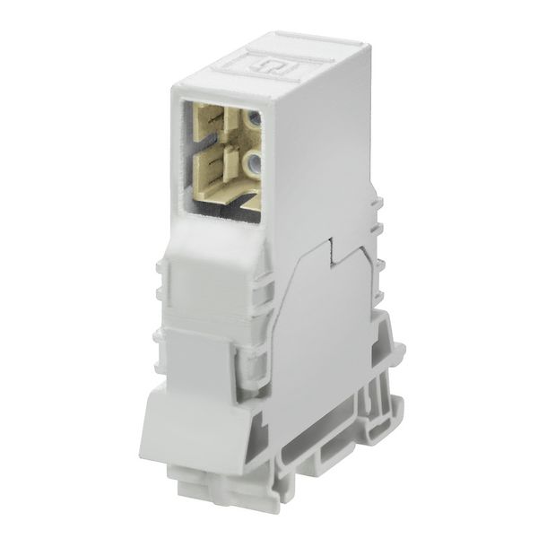 Feed-through plug-in connector optical fibre, IP20, Connection 1: SCRJ image 2