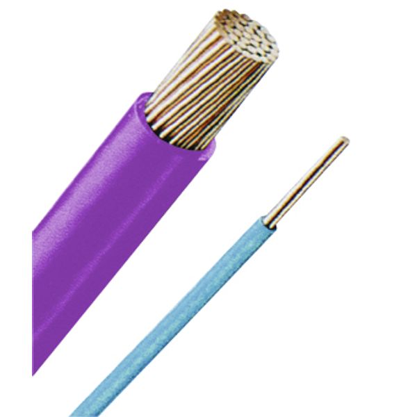 Halogenfree Single core wire H05Z-K 1 violet, fine-stranded image 1