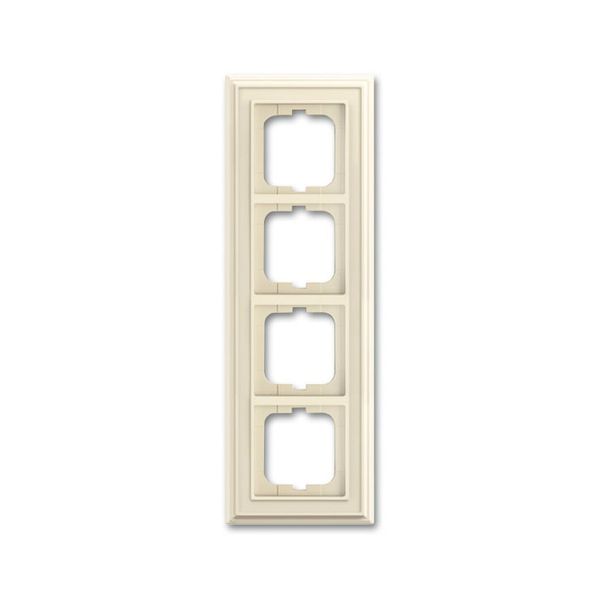 1724-832 Cover Frame Busch-dynasty® ivory white image 1