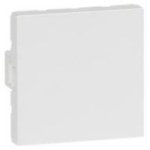 Blank module Arteor - square - 2 modules - white image 1