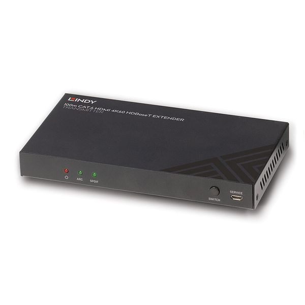 100m Cat.6 HDMI 4K60, Audio, IR & RS-232 HDBaseT Transmitter Extend HDMI® resolutions up to 100m via HDBaseT image 1