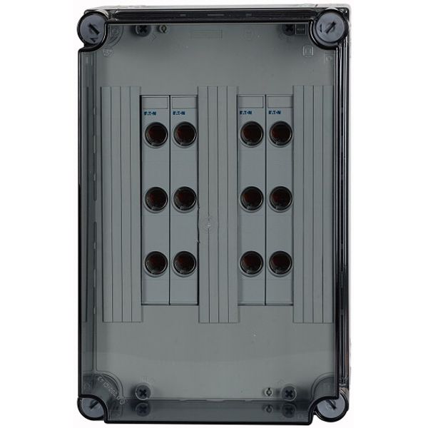 D02 enclosure with 4x D02-Slide-Fuse-Base, MB 400A, 3-pole image 1