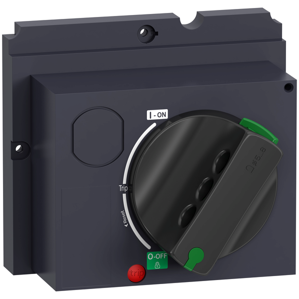 Direct rotary handle, TeSys GV5, black, IP40 image 4