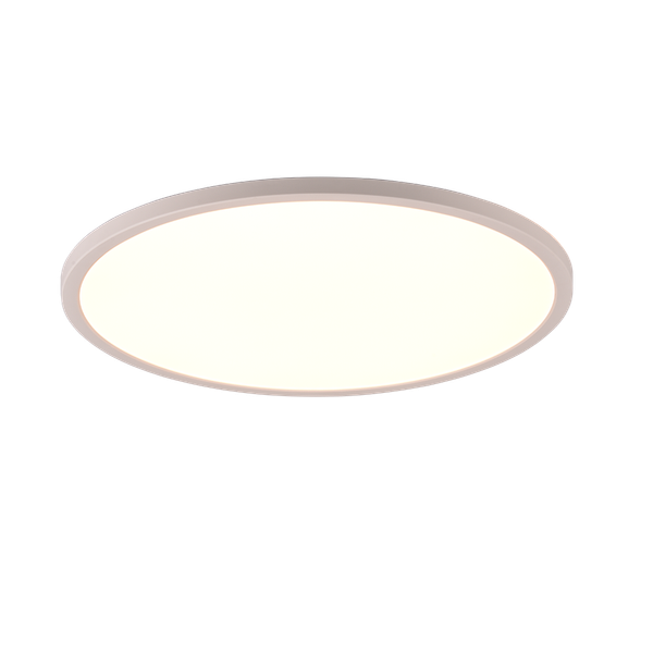 Aureo LED ceiling lamp 40 cm matt white RGB image 1