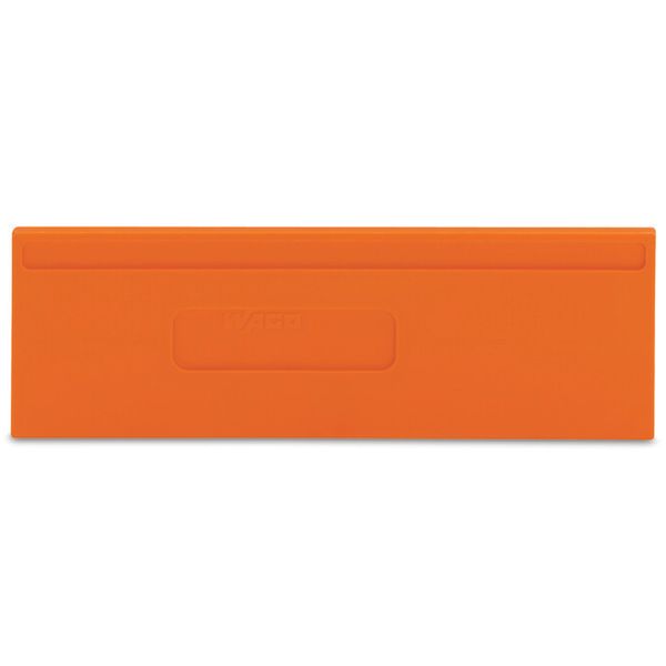 Separator plate 2 mm thick oversized orange image 2