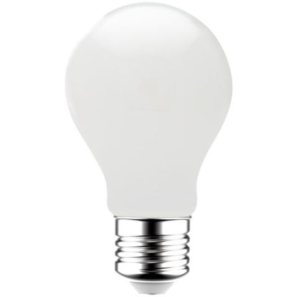 LED Filament Bulb - Classic A60 E27 7W 806lm 2700K Opal 330°  - Dimmable image 1