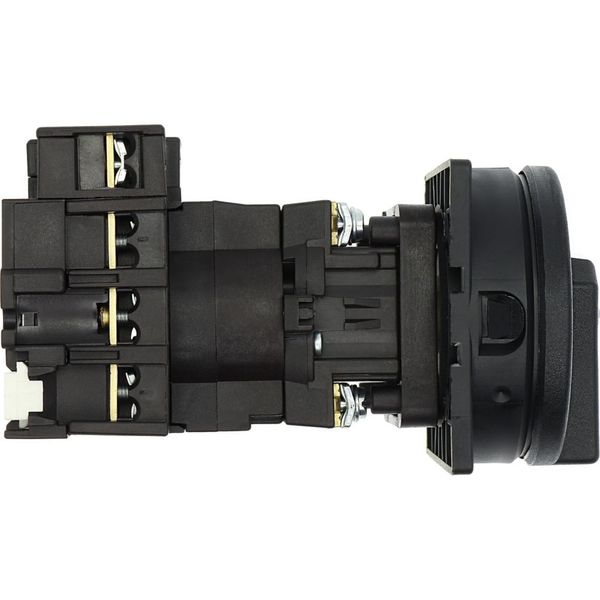 Main switch, P1, 25 A, rear mounting, 3 pole + N, STOP function, With black rotary handle and locking ring, Lockable in the 0 (Off) position image 21