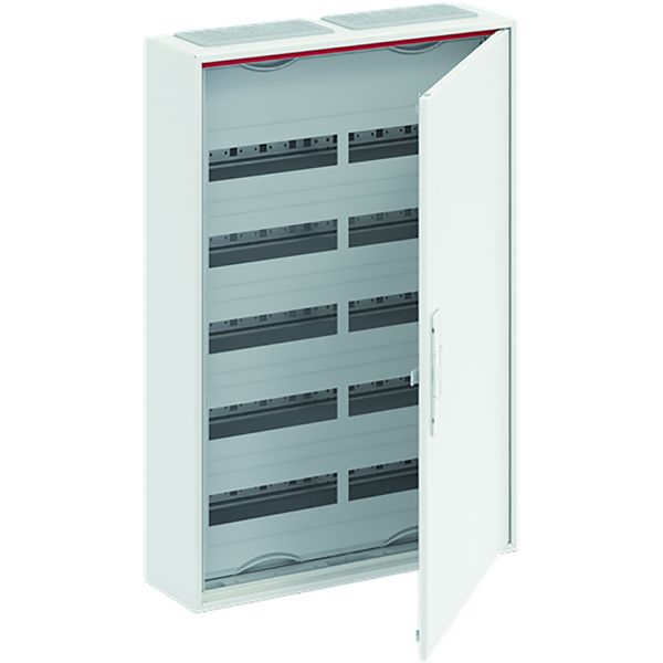 CA25V ComfortLine Compact distribution board, Surface mounting, 120 SU, Isolated (Class II), IP44, Field Width: 2, Rows: 5, 800 mm x 550 mm x 160 mm image 1