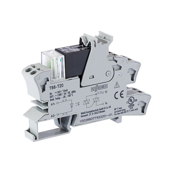 Solid-state relay module Nominal input voltage: 24 VDC Output voltage image 5