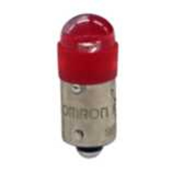 Pushbutton accessory A22NZ, Red LED Lamp 24 VAC/DC A2270675C image 1