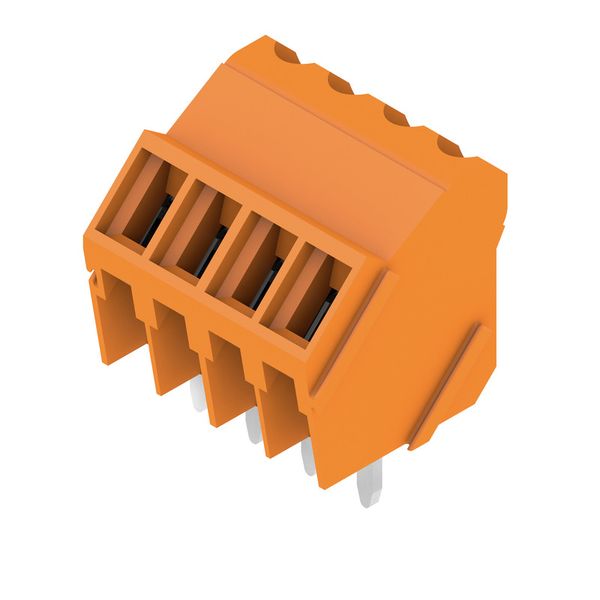 PCB terminal, 3.50 mm, Number of poles: 4, Conductor outlet direction: image 3