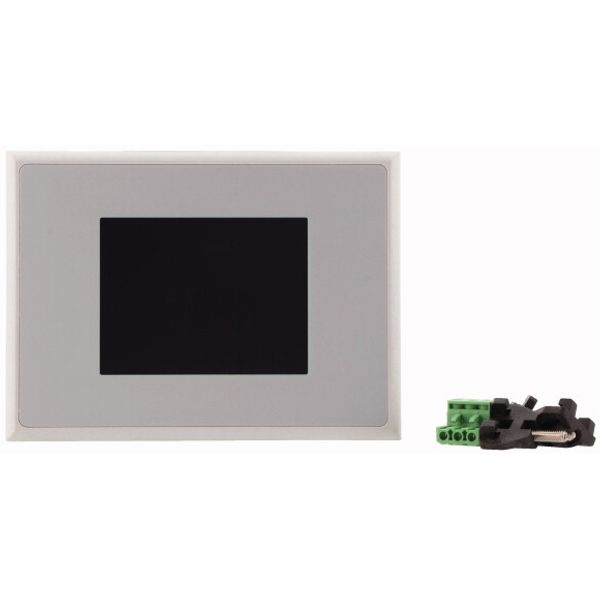 Touch panel, 24 V DC, 3.5z, TFTmono, ethernet, RS485, profibus, PLC image 3