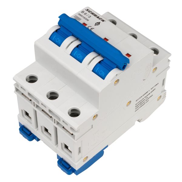 Miniature Circuit Breaker (MCB) AMPARO 10kA, B 6A, 3-pole image 7