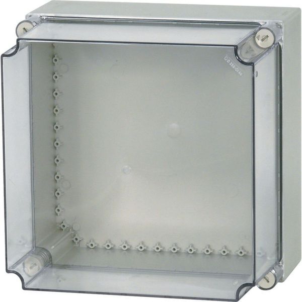 Insulated enclosure, smooth sides, HxWxD=375x375x275mm image 4