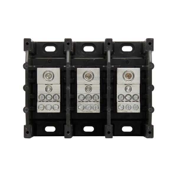 Terminal block, low voltage, 175 A, AC 600 V, DC 600 V, 3P, UL image 1