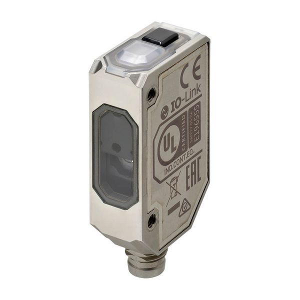 Photoelectric sensor, rectangular housing, stainless steel, infrared l image 3