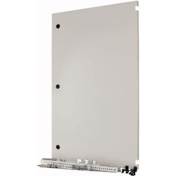 Door, section wide, Box Solution, for HxW=975x600mm, IP55, grey image 2