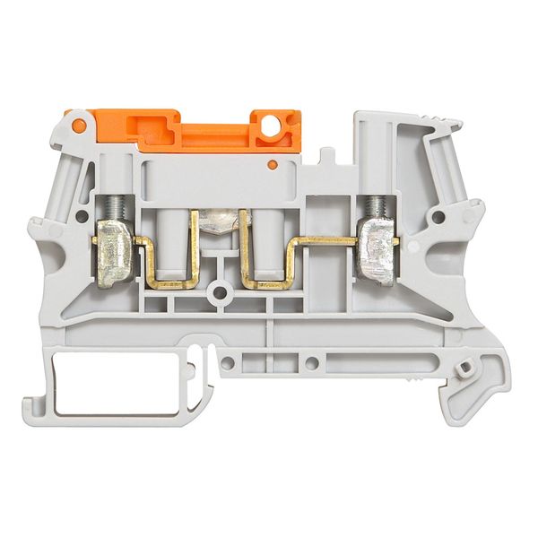 Terminal block Viking 3 - screw - 1 connect - for std circuit with mini lever image 1