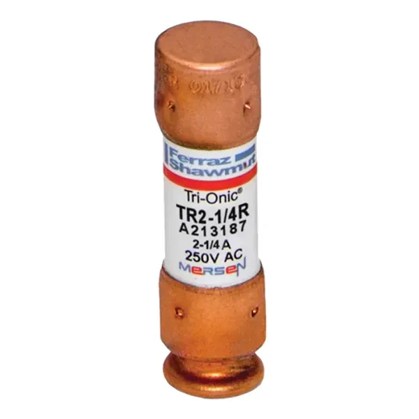 Fuse TR-R - Class RK5 - Time-Delay 250VAC 250VDC 2.25A Ferrule image 1