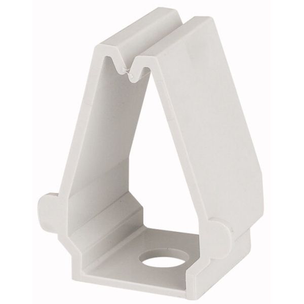 Cable support bracket, RAL 7035 image 1