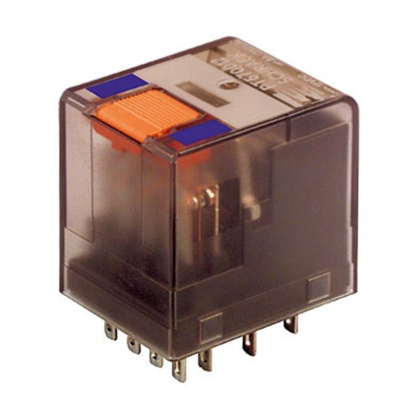 Plug-in Relay 14 pin 4 C/O 12VDC 6A, series PT image 1