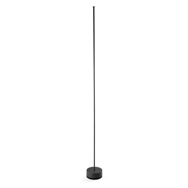 ACCESSORY BOLLARD BLACK 1266 W/ DRIVER CLAP image 1