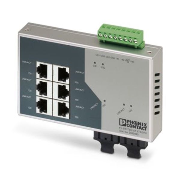 FL SWITCH SF 6TX/2FX - Industrial Ethernet Switch image 1