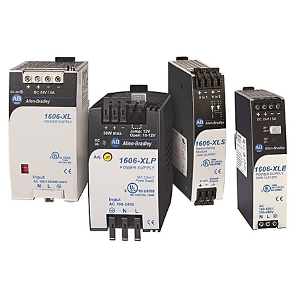 Basic Power Supply, 24-28VDC, 480W, 100-240VAC Input Voltage, 20A image 1