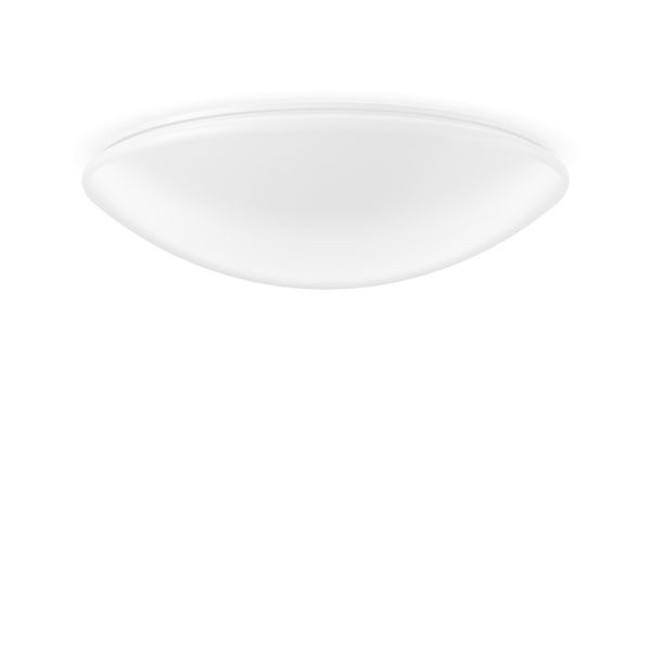 FLAT POLYMERO, 37 W, 4050 lm, 840, white, on/off Ceiling and wall lumi image 2