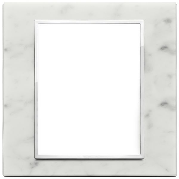 Plate 8(4+4)M stone Carrara white image 1