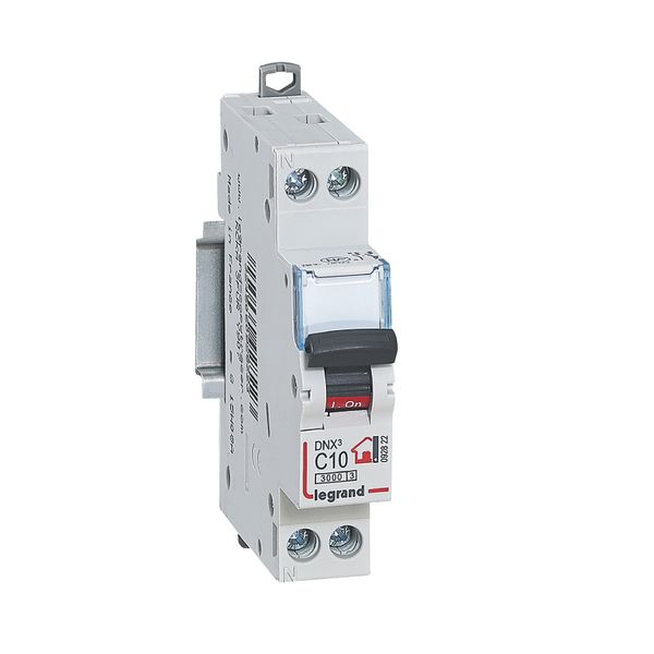 Phase + Neutral circuit breaker - 2 A - screw terminals - 1 module image 1