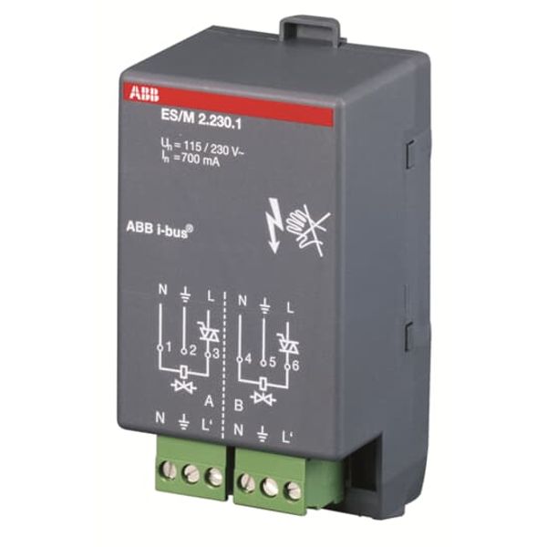 ES/M2.230.1 Electronic Switch Actuator Module, 2-fold, 230 V image 1