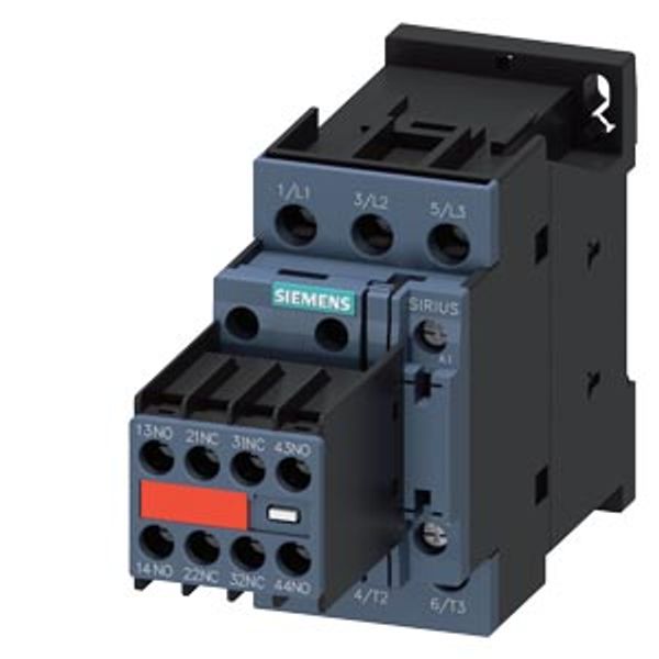 power contactor, AC-3e/AC-3, 17 A, ... image 1