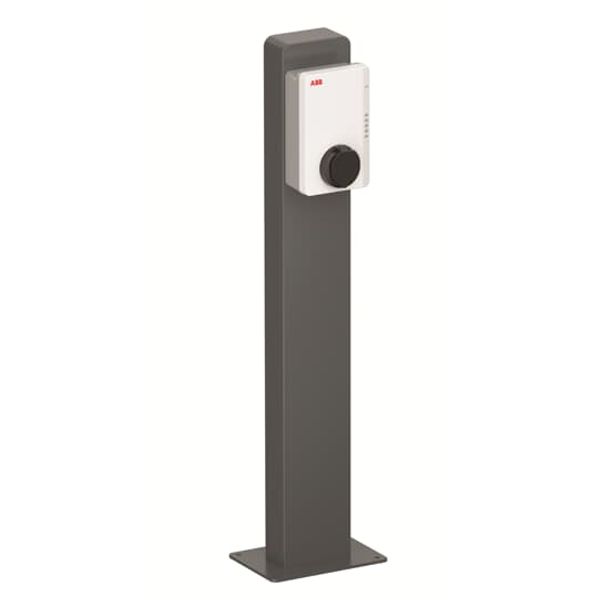 TAC pedestal single-wallbox Free-standing metal pedestal for 1 Terra AC charger image 4