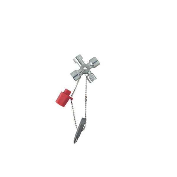 Electrical cabinet key, universal application image 1