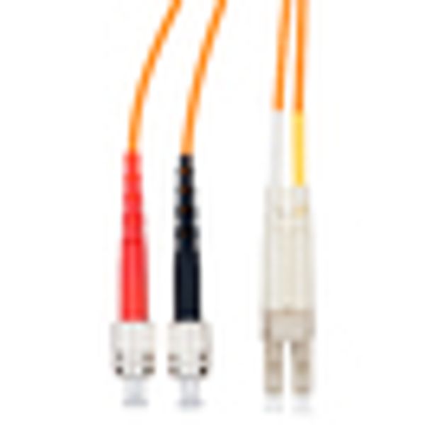 FO Patchcord Duplex LC/FC,62,5/125æm OM1, LS0H, orange, 5m image 5