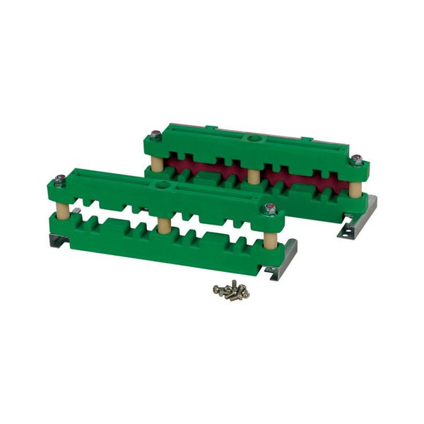Top and bottom busbar support for XF, 2x40x10, 80kA image 3
