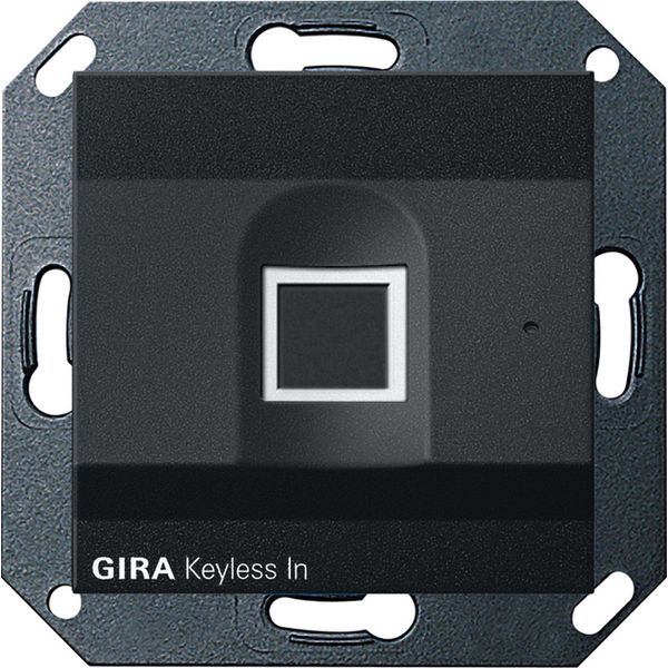 Gira Keyless In fingerprint reader System 55 black m image 1