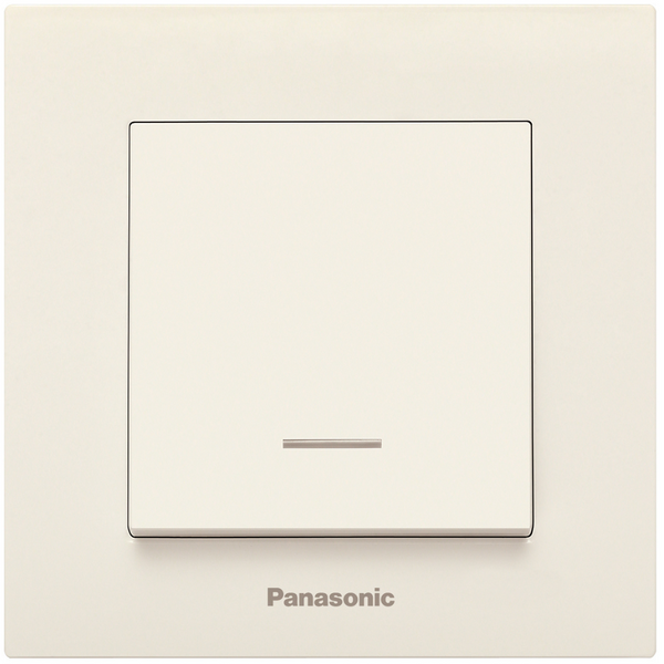 Karre Plus Beige (Quick Connection) Illuminated Switch image 1