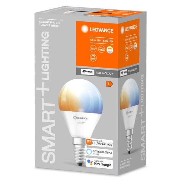 SMART+ WiFi Mini Bulb Tunable White 40 4.9 W/2700…6500 K E14 image 9