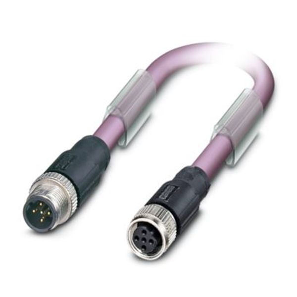 SAC-2P-M12MSB/1,0-910/M12FSBBR - Bus system cable image 1