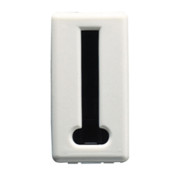 FRENCH STANDARD TELEPHONE SOCKET - 8 CONTACTS - SCREW-ON TERMINALS - 1 MODULE - SYSTEM WHITE image 1