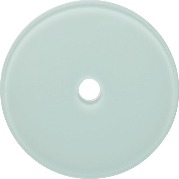 Glass cover plate for rot. switch/spring-return push-button, glass image 2